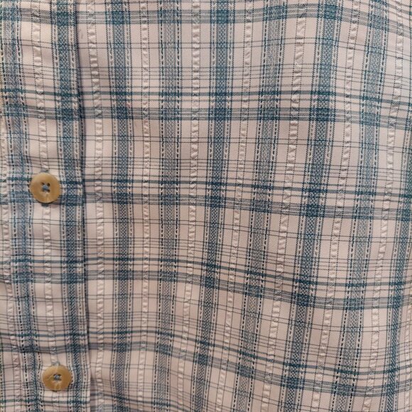 Rugged Exposure Vented Blouse womens M outdoor roll tab sleeve button up plaid - Picture 4 of 13